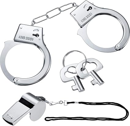 toy metal handcuffs