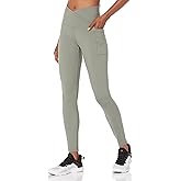 Danskin Womens Studio Cross Waist Full Length Leggings
