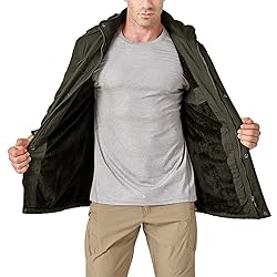 CRYSULLY Men's Multi Cargo Pocket Tactical Safari