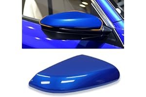 Moonlinks Compatible with 2016-2021 Honda Civic Mirror Cover Replacement for Passenger Side,Aegean Blue Metallic for 10th Gen Civic,2019-2022 Insight,RH Side Rearview Mirror Cap Trim(1PC)