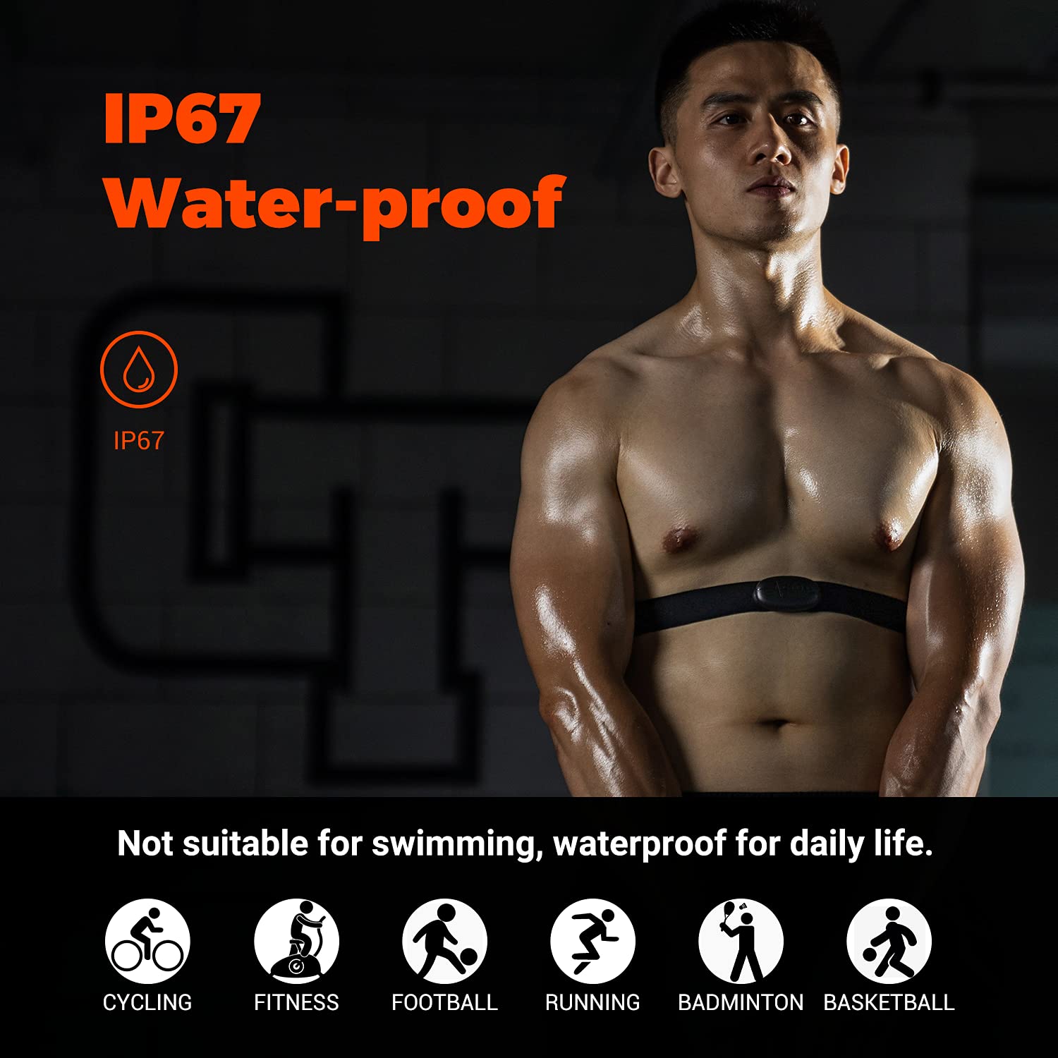 Mua Heart Rate Monitor Chest Strap H6M, Bluetooth ANT+ Heart Rate