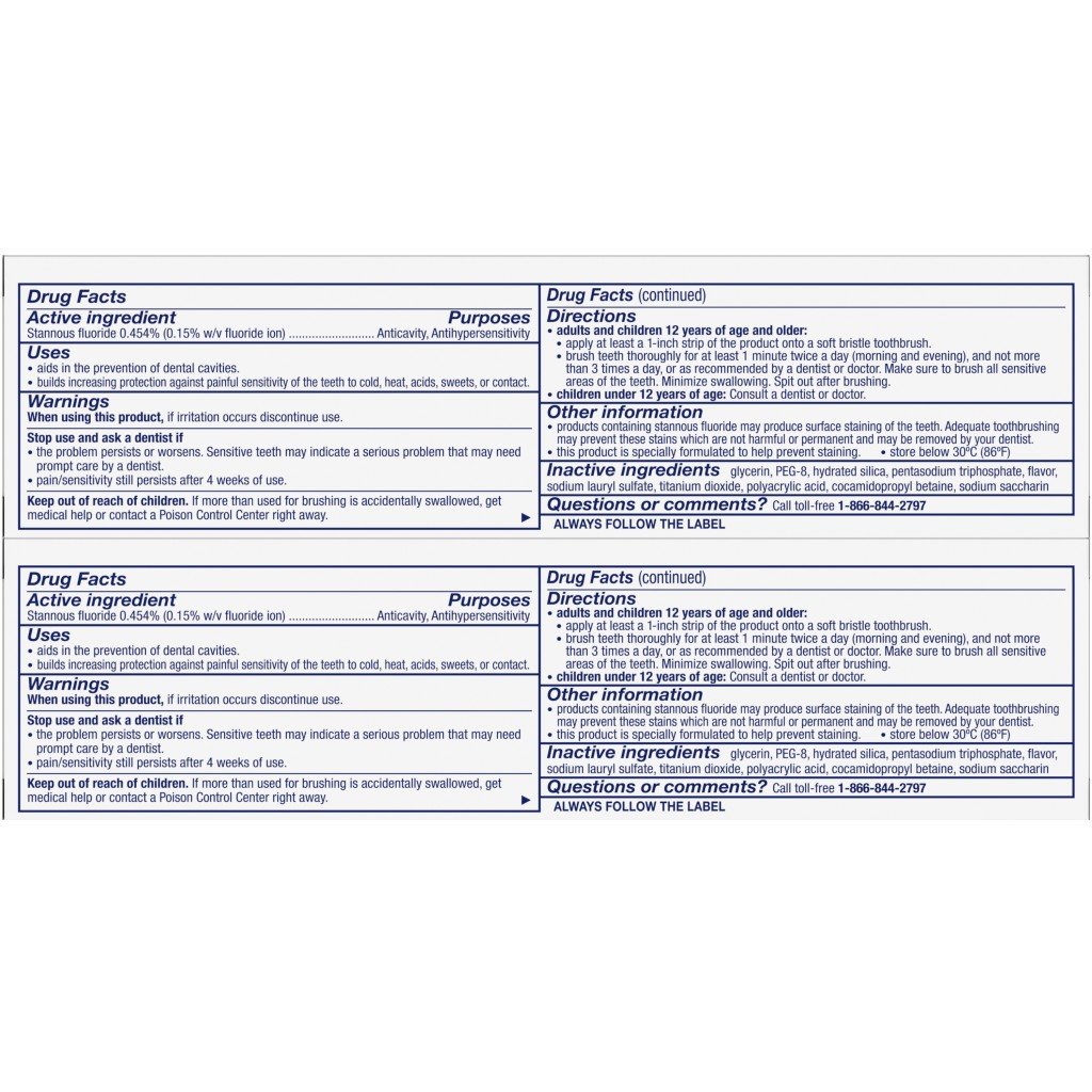 Sensodyne Repair & Protect Whitening Sensitivity Toothpaste for