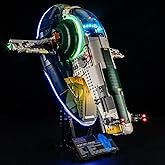 BRIKSMAX 2.0 Light Kit for Lego-Jango Fett's Firespray Class Starship -Innovative Led Lighting Compatible with Lego Star Wars