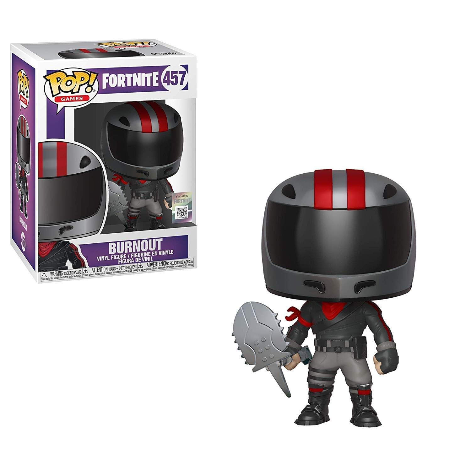 Funko POP 34468 GAMES: Fortnite S2 - Burn Out,Multi,One Size β image 1