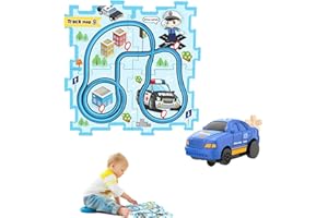 Puzzle Track Car Play Set de jeu pour enfants à partir de 3 ans