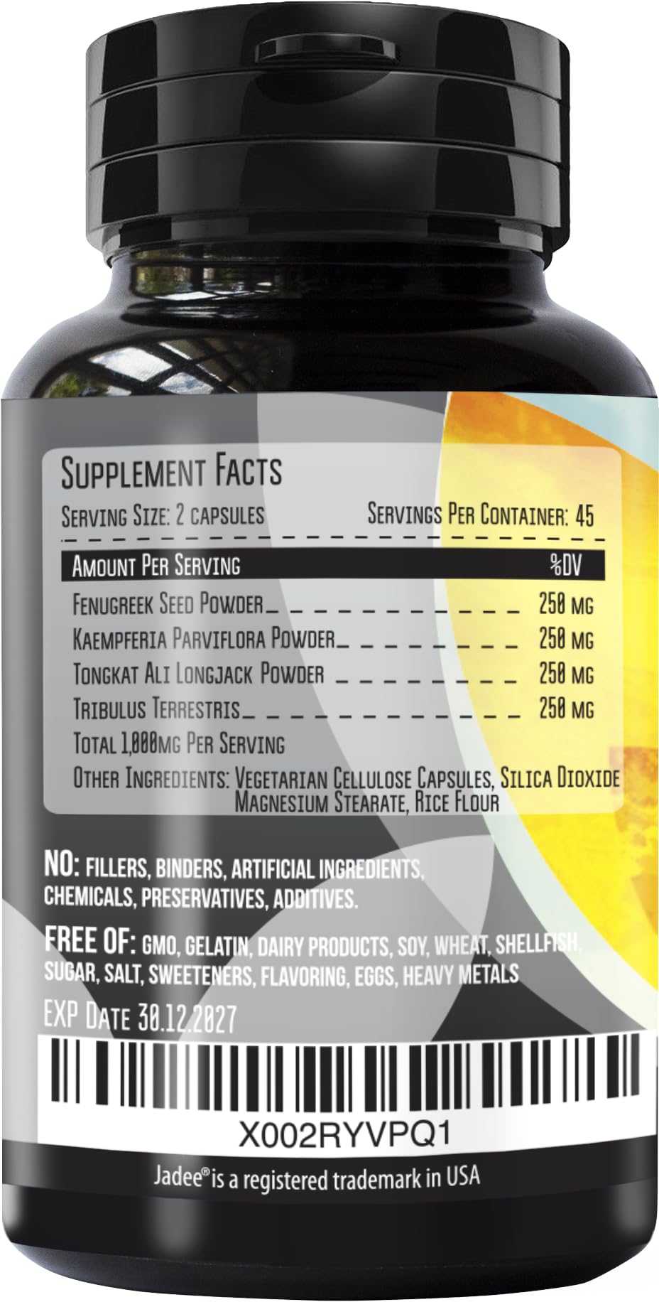 Jadee Natural Male Enhancing Supplement - Increase 2