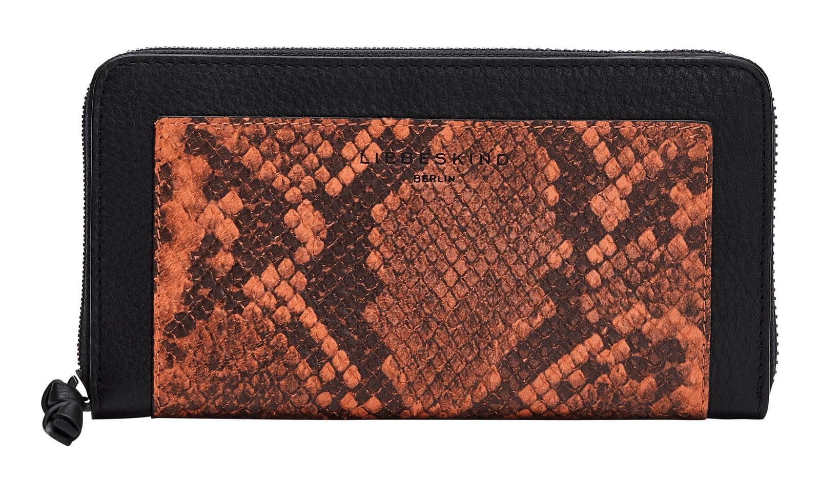 Liebeskind Berlin Unisex_Adult Side Sally Wallet, Black, Large