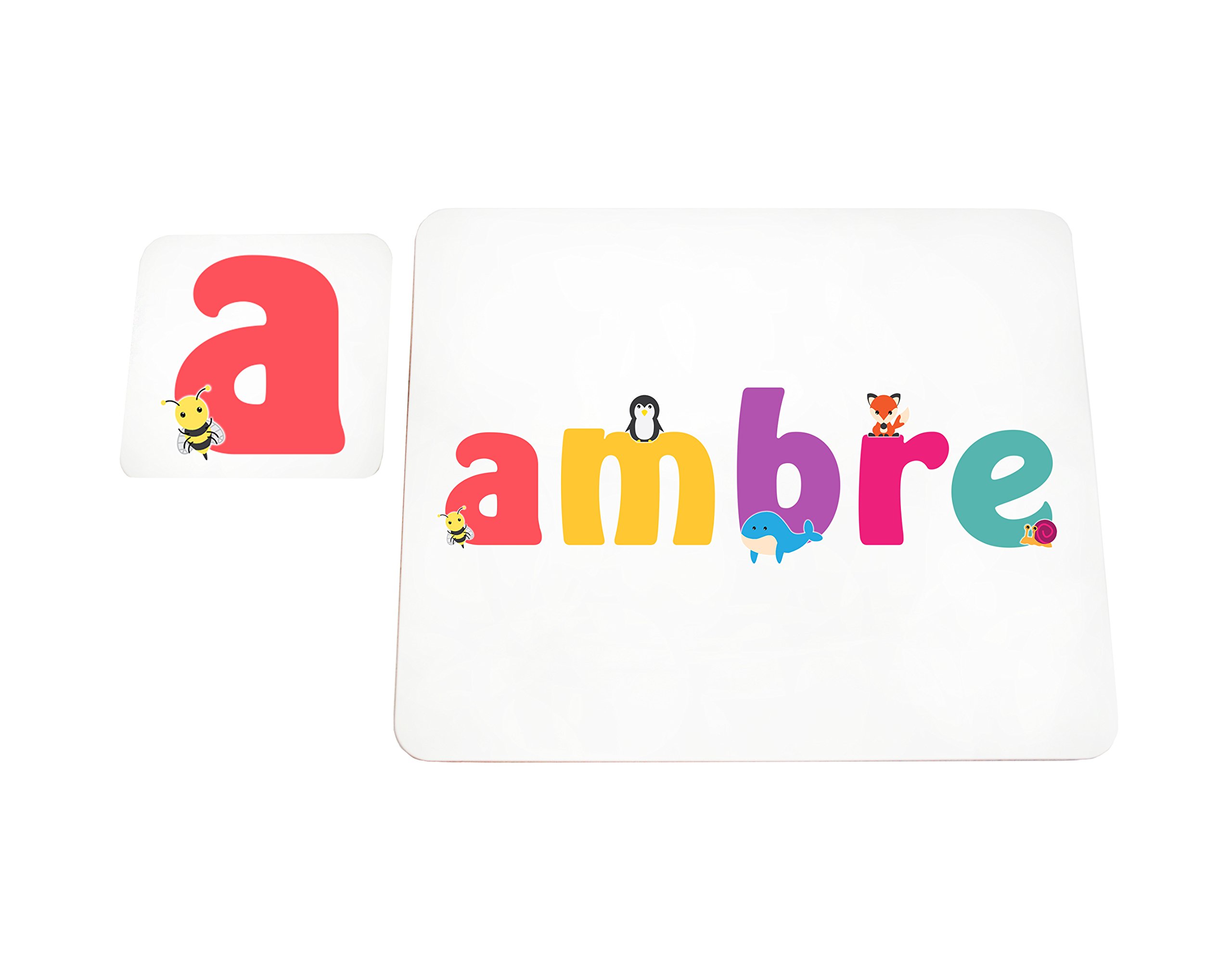 Little Helper with Coaster Doily Style Example Girl/The Name of Coloured Amber