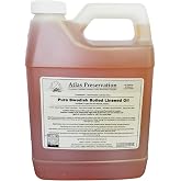 Atlas Preservation Pure Swedish Boiled Linseed Oil - 1 Quart