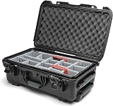 Nanuk 935 Waterproof Carry-On Hard Case with Wheels and Padded Divider - Black view 4