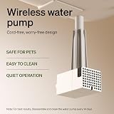PETLIBRO Dockstream Wireless Cat Water Fountain 2.5L Battery Operated view 5