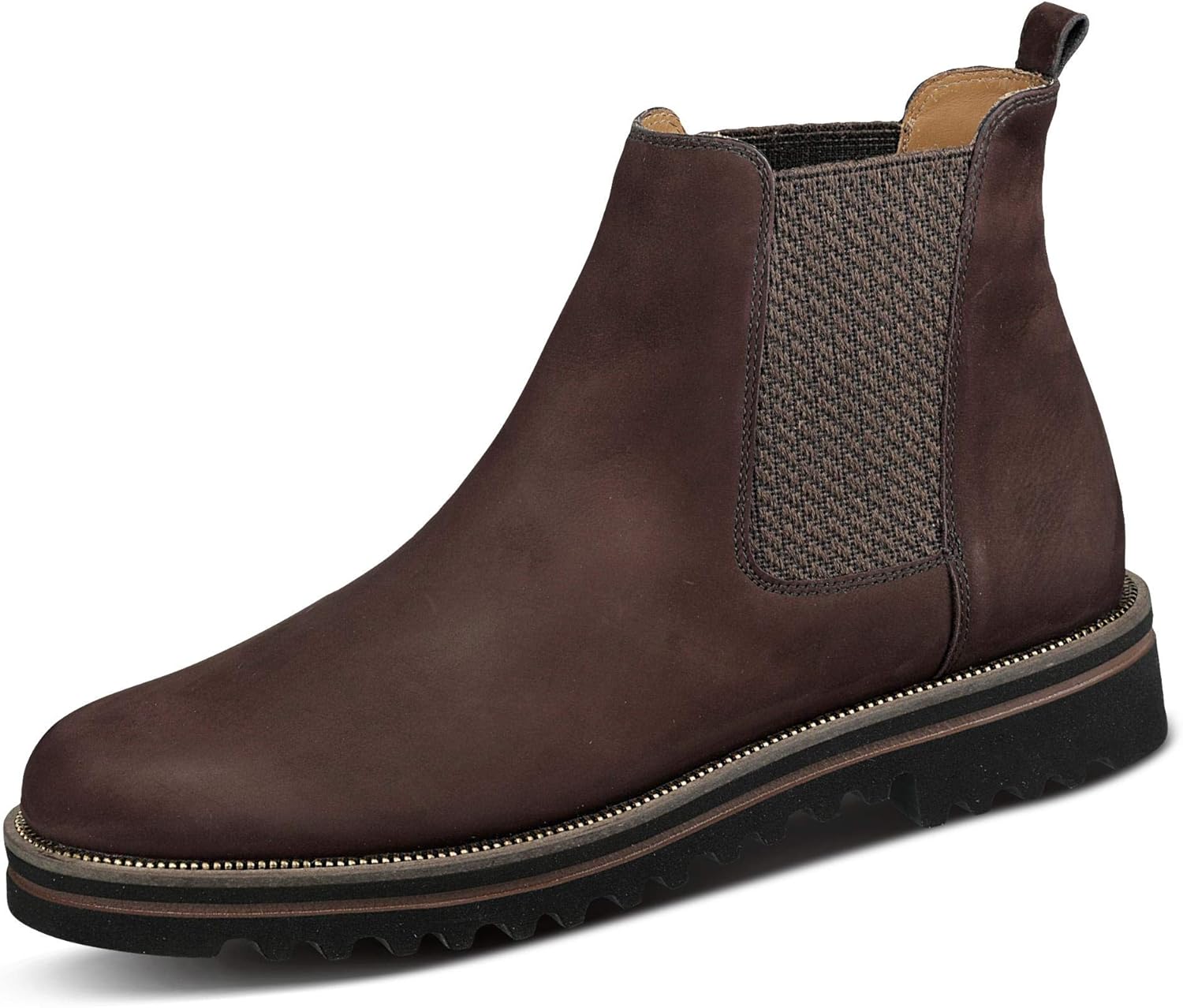 Paul Green Women's Chelsea Boots Velour Brown Brown Size 10 UK Amazon