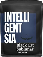 Intelligentsia Coffee, Dark Roast Whole Bean Coffee, 100% Arabica Coffee - Black Cat Sublunar Espresso 12 Ounce Bag