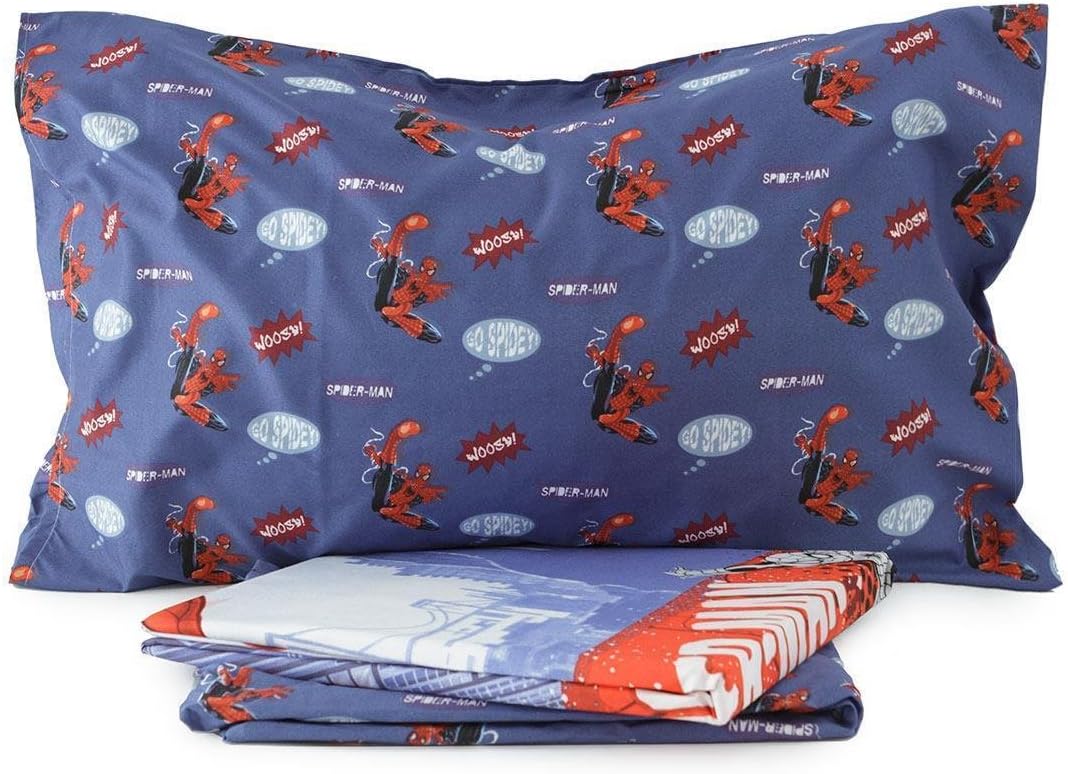 Spiderman Ultimate Marvel Spiderman Microfibre Single Bed Sheet Set P634