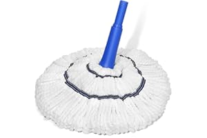BUVE Self Wringing Twist Mop Replacement Head,Microfiber Mop Refill for Hardwood Vinyl, Tile, Commercial Household Clean,Safe on All Floors Types