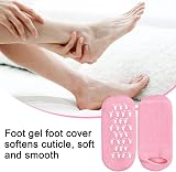 ZYFC Moisturizing Gel Socks Spa Gel for Dry Cracked Feet Soften Heels 2 Pairs view 6