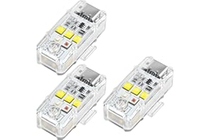 LYONGTECH Drone Strobe Lights,Night Anti Collision Light,LED Flash Flying Lamp for DJI Flip,Neo,Mini 5/3/4 Pro,Mini 4K/SE/2,Air 3S/3/2/2S,Mavic 4/3/2,Spark,FPV,Avata 2,EVO Accessories(3 PCS)