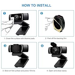 2 Pack Universal Webcam Cover, Desktop Computer