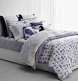Amazon Com Lauren Ralph Lauren Indigo Modern Stripe King