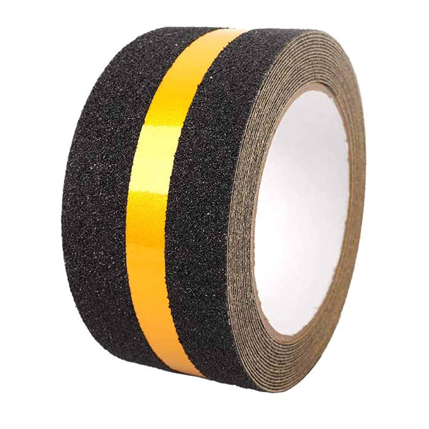 XZRDINGJIE Anti Slip Grip Tape with Reflective Strip, Safety Reflective Tape Grip Tape/Non Slip Safety Stair Treads - Heavy Duty Traction Tape to Prevent Slips and Falls