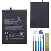 Replacement Battery BN54 Compatible with Xiaomi Redmi Note 9 with tools