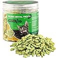 TZL Crunchy Fish Shaped Catnip Treats, Natural Kitty Cat Treats, Delicious Catnip Flavored Snacks, 3.5 oz. Tub