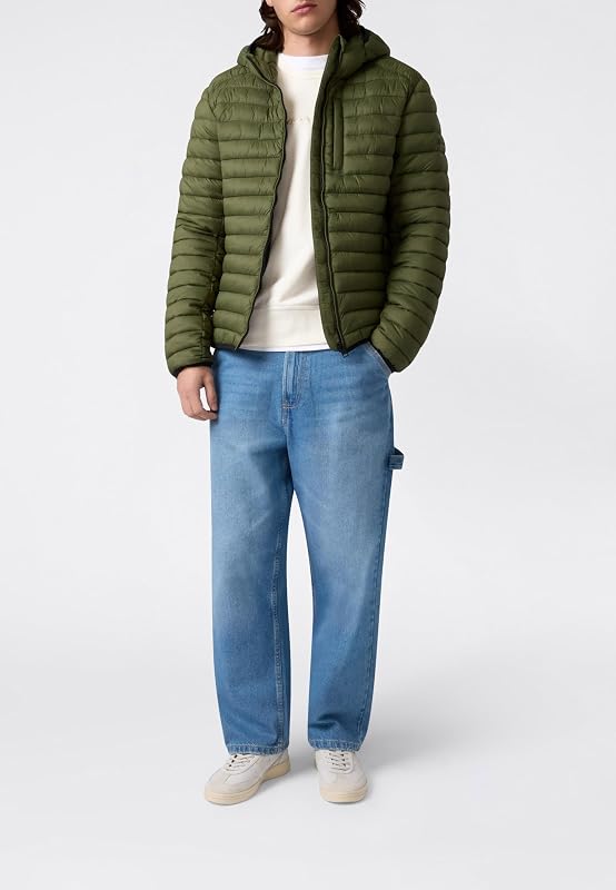 Casaco masculino-exterior, verde (GS156), XXL para homens