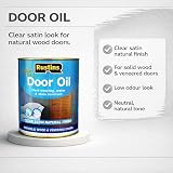 Rustins Quick Dry Door Oil 750ml Natural Finish Water Stain Resistant Internal view 3