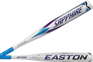 EASTON Sapphire -12 Youth Fastpitch Softball Bat, 32/20, Approved for All Fields, FP22SAP