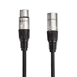 Amazon Basics 2-Pack XLR Microphone Cable for