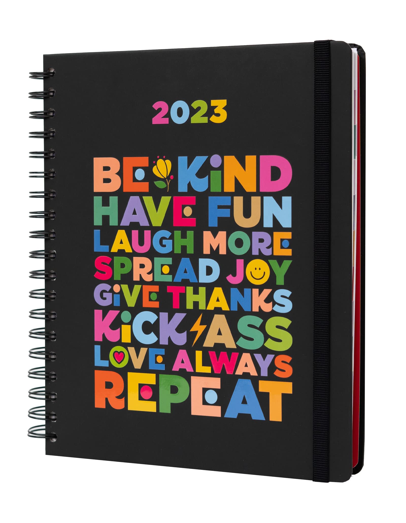 Kokonote Wink & Wonder Diary 2023 | Big Size 8.3 x 9.8 inch - 21 x 25 cm | Academic Diary Week To View | With Stickers |Cute Stationery | 2023 Diary