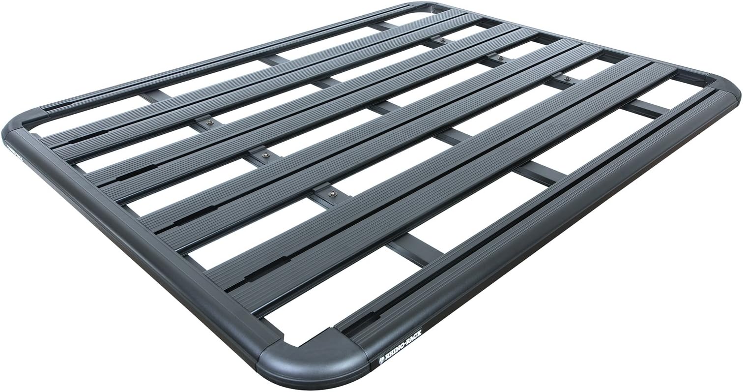 Modula Racks Compatible with: Toyota Land Cruiser 200 Series 4dr SUV with Roof Rails 2008 to 2018 - Rhino-Rack Pioneer Platform (84" x 56") Unassembled