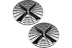 Sylvil 2 PCS Car Wash Bucket Insert, Dirt Guard Bucket Insert Helps Remove Dirt Debris Washing Kit, Detail Grit Trap Filter Cleaning Tool Fits 3-5 Gallon Bucket, Car Accessories (Black)