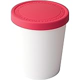Tovolo Tight-Fitting, Stack-Friendly, Sweet Treat Ice Cream Tub - Raspberry