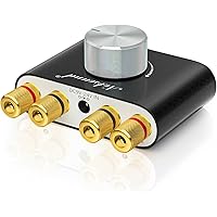 Nobsound Mini Bluetooth 5.0 Amplifier: 100W HiFi Stereo Amp w/USB/AUX Input, Wireless Audio Receiver for Home/Office Speaker