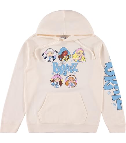 Amazon.com: Bratz Pink Classic Logo Zip Hoodie : Clothing, Shoes