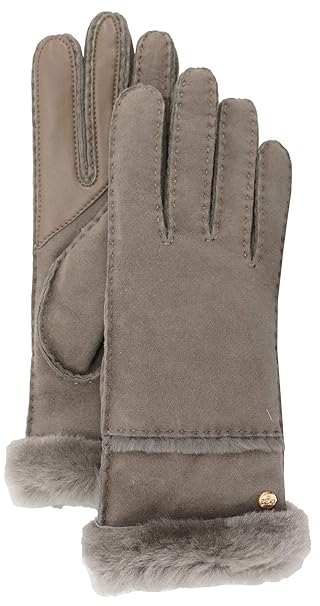 UGG W Sheepskin Exposed Slim Tech Glove black