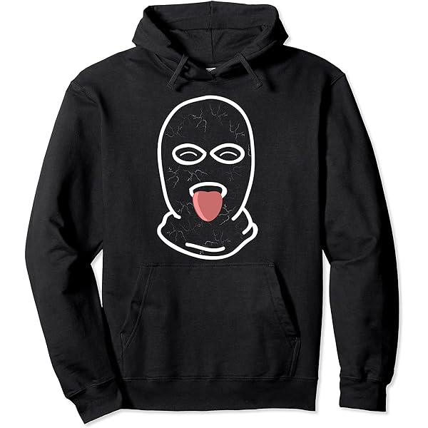Amazon.com: Friendly Thief Mask Tongue Out Bank Robber Gangster