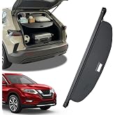 Norand Cargo Cover for 2014-2020 Rogue,Not for Select and Sport,Trunk Cover | Retractable,Carbon Fiber,Custom Molded，Privacy Protection,Waterproof,Tear-Resistant,Easy Install,UV Blocking,Anti-scratch