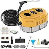 Steam Cleaner with 3-Level Adjustable Handle, 10s Fast Heat-Up, 2500W Pressurized Steamer for Home Cleaning, Handheld Steam Cleaner for Grout, Tile, Couch, Car, Grease, 41oz Tank