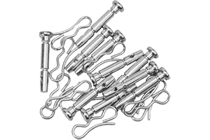 20PC 738-04124A Shear Pins Set For Troy-Bilt 2410 And 22" 24" 26" 28" 2-Stage & 3-Stage Snow Blowers, Metal Auger Shear Bolt 