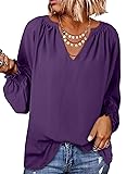 Dokotoo Womens Long Sleeve Tops Fall Outfits for