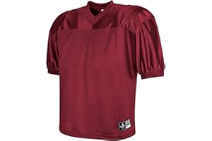 Exxact Sports Football Jerseys for Men - Football Practice Jersey Adult, Mesh Polyester Plain Football Practice Apparel