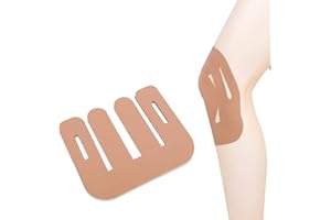 10 Count Kinesiology Tape for Knees, Elastic Waterproof Pre-Cut Knee Tape Athletic Muscle Tapes Original Cotton Provide Suppo