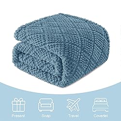 Whale Flotilla Fuzzy Fleece Throw Blanket for