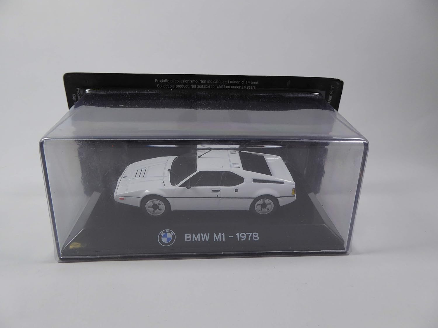 OPO 10 - Car 1/43 Collection SUPERCARS Compatible with BMW M1 1978 - S75 UP075, White, Medium - Image 4