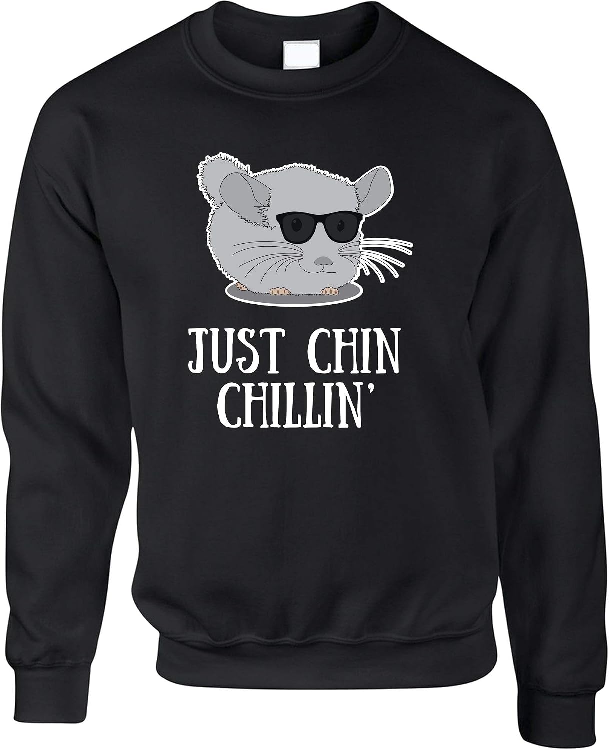 Just Chin Chillin Handdrawn Chinchilla Animal Rodent Sunglasses Chill just-chin-chillin-handdrawn-chinchilla-animal-rodent-sunglasses-chill