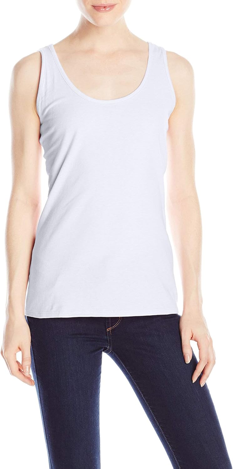 Hanes Women's Scoop-Neck Tank Top: Clothing