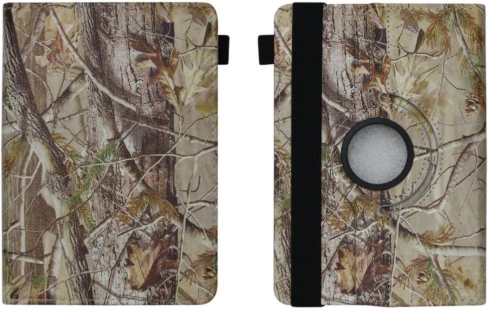 Green Hunters Camo - Universal 7" inch Tablet Case Cover Adjustable Stand Fits - Kindle Fire / Fire HD , Kindle Fire HDX, iRulu,