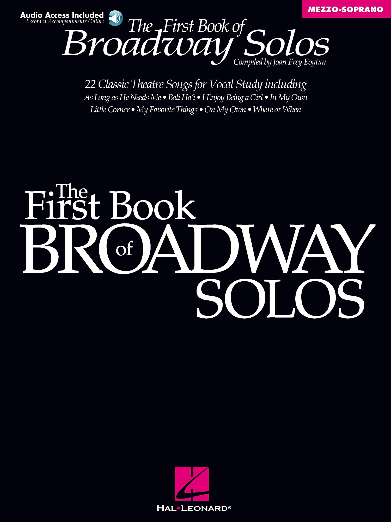First Book of Broadway Solos: Mezzo-Soprano/Alto Edition